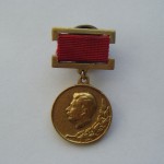 Soviet  russian badge LAUREATE OF STALIN PREMIUM 1 DEGREE 1945 1