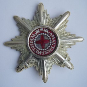 Imperial russian award STAR OF THE ORDER OF ST. ANNA  with swords 3
